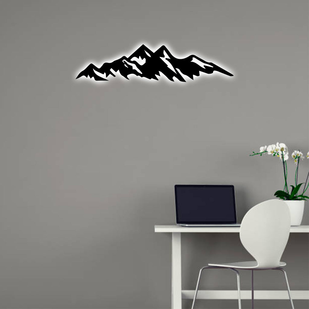 Mountains - Metal Wall Art