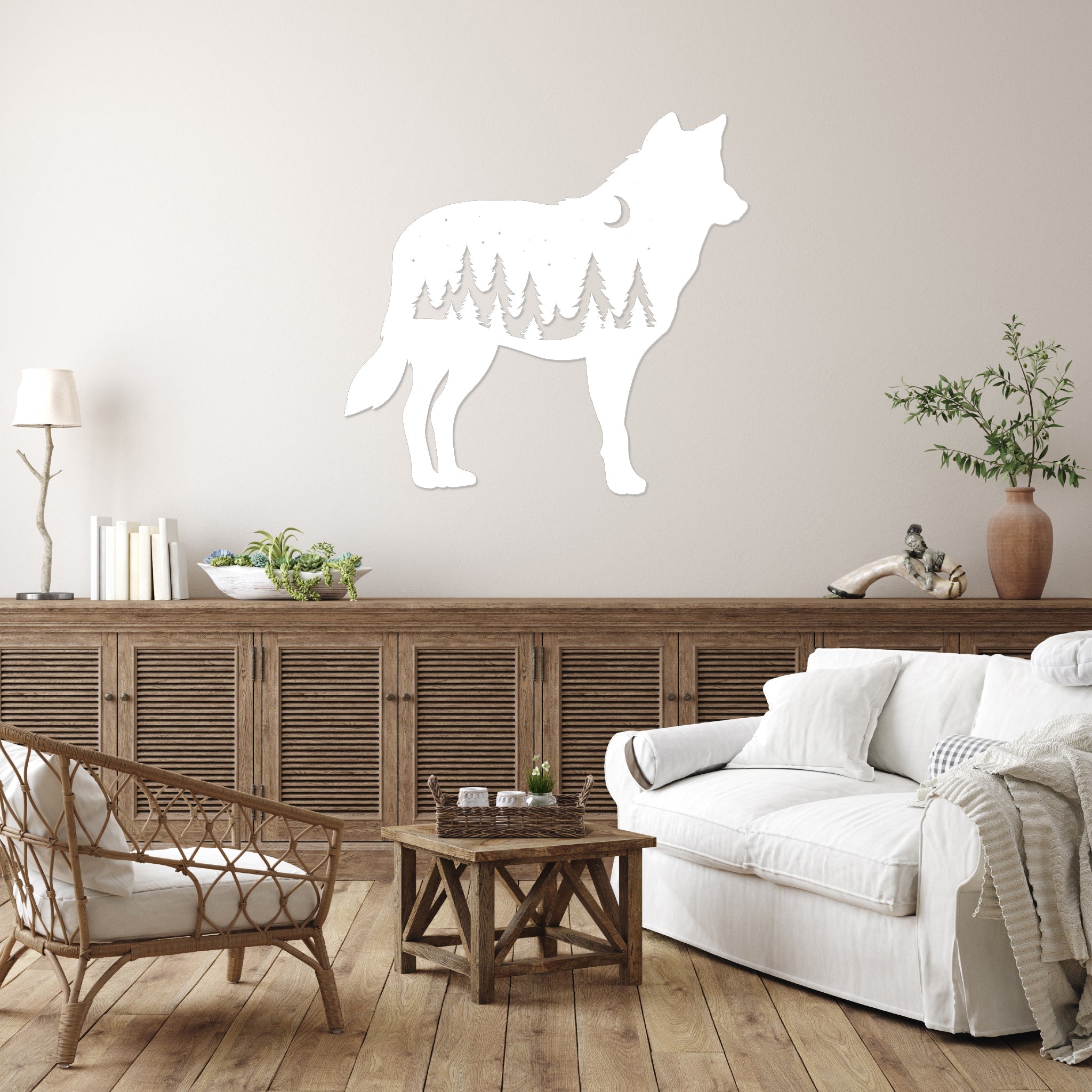 Wolf - Metal Wall Art