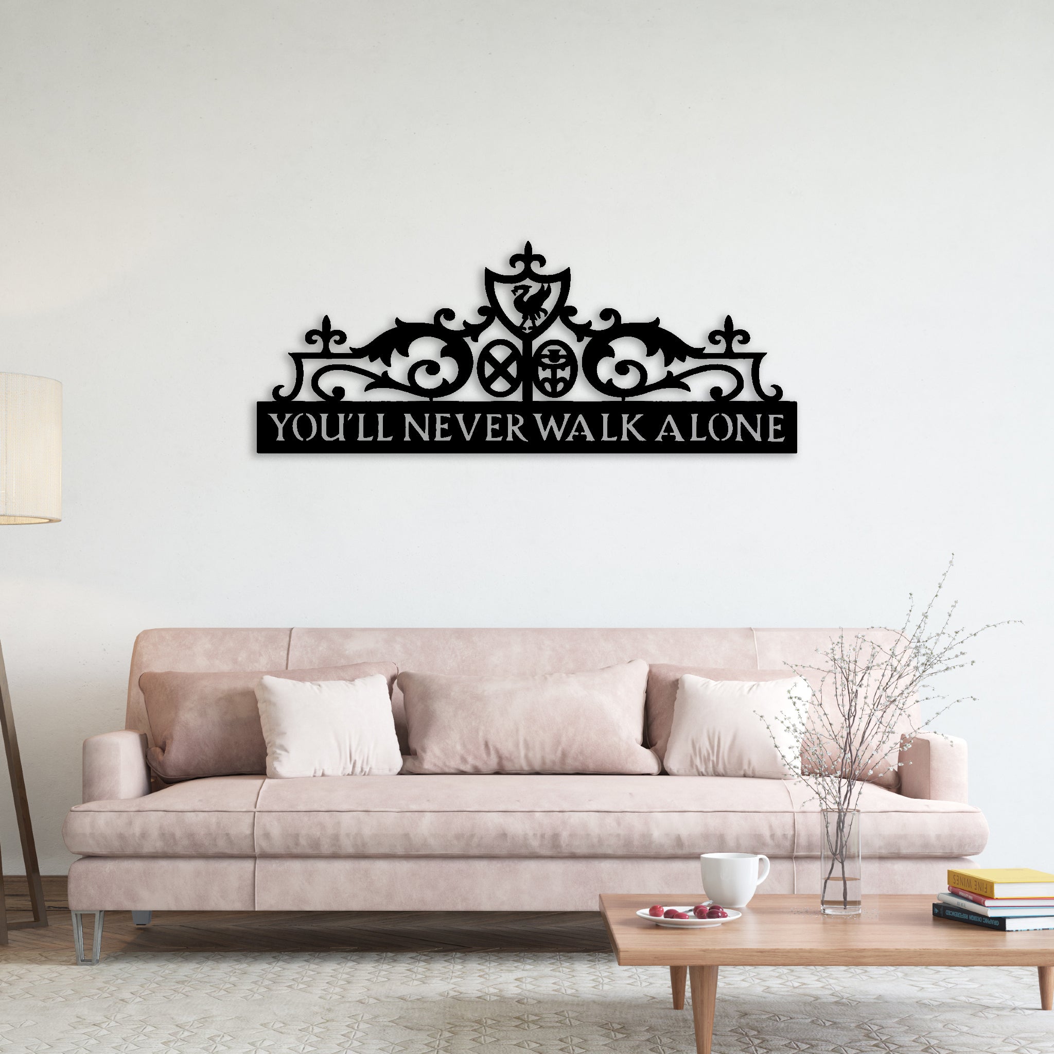 Liverpool - You'll Never Walk Alone - Metal Wall Art