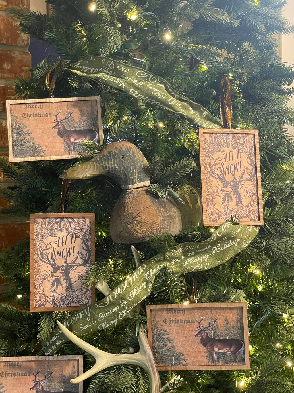 Christmas Deer Ornament