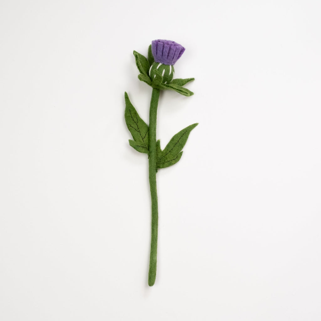 Felt Thistle Stem
