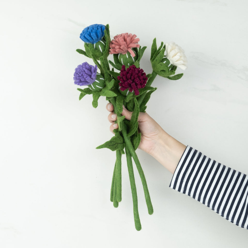 Felt Thistle Stem