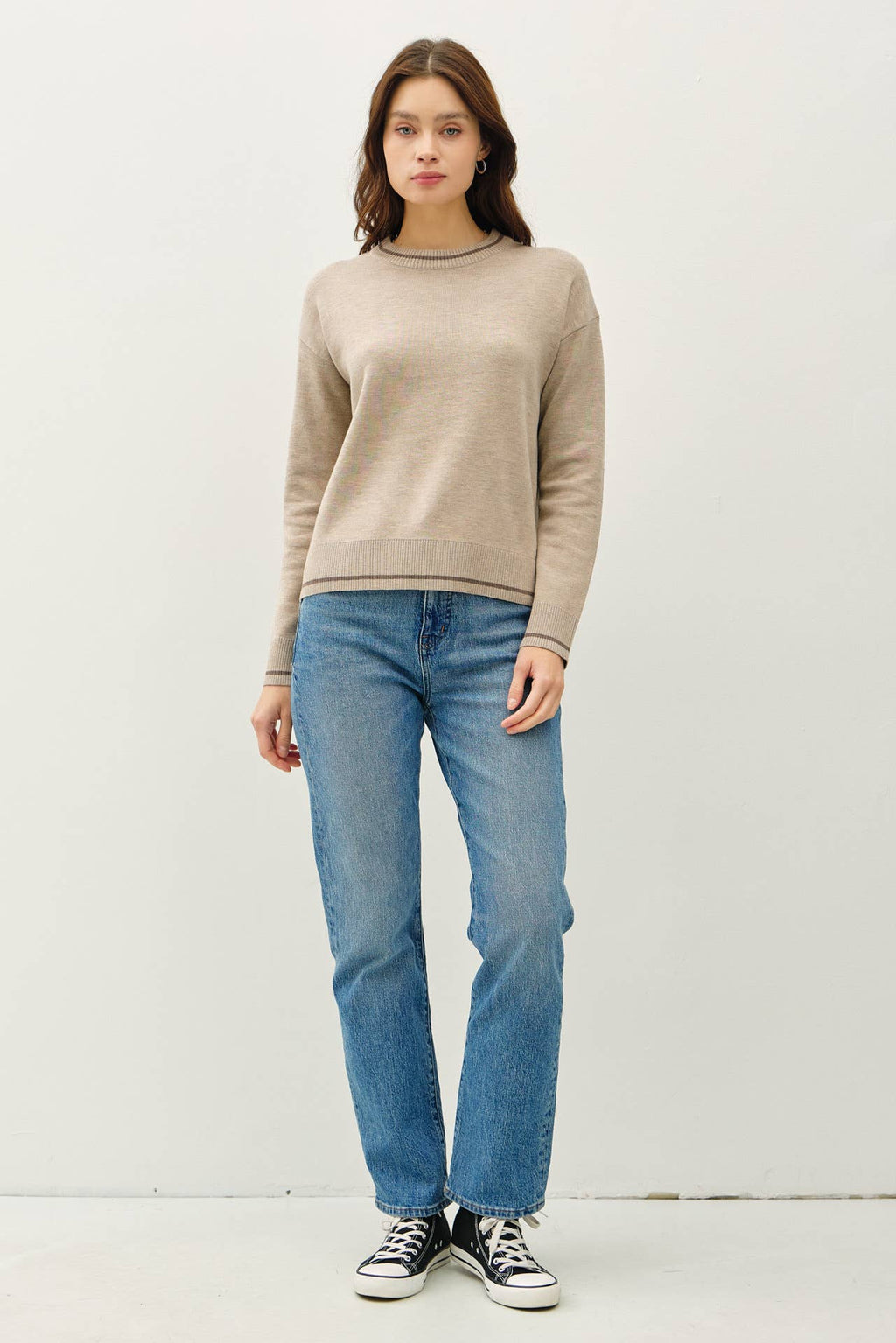Elizabeth Crew Neck Sweater