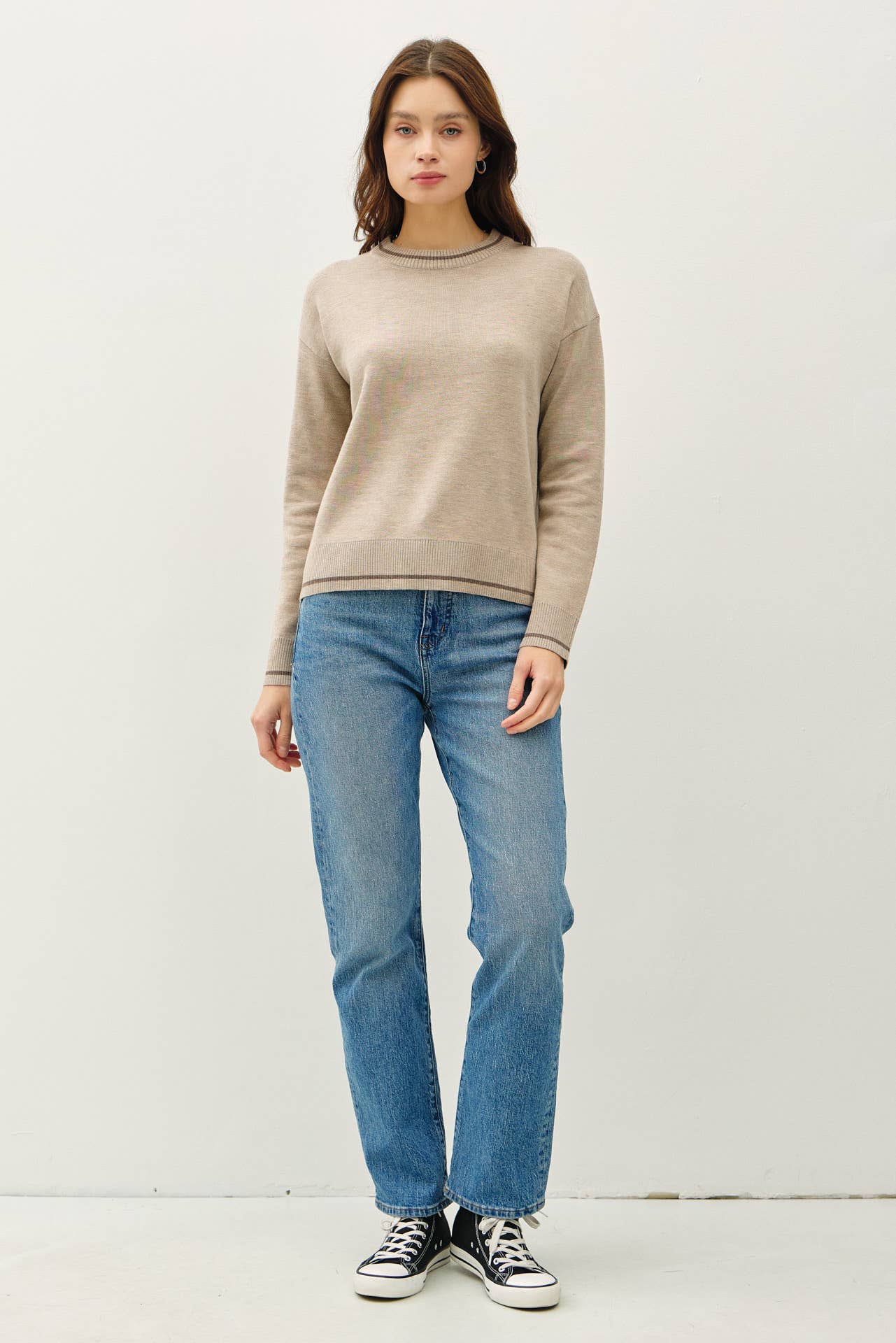 Elizabeth Crew Neck Sweater