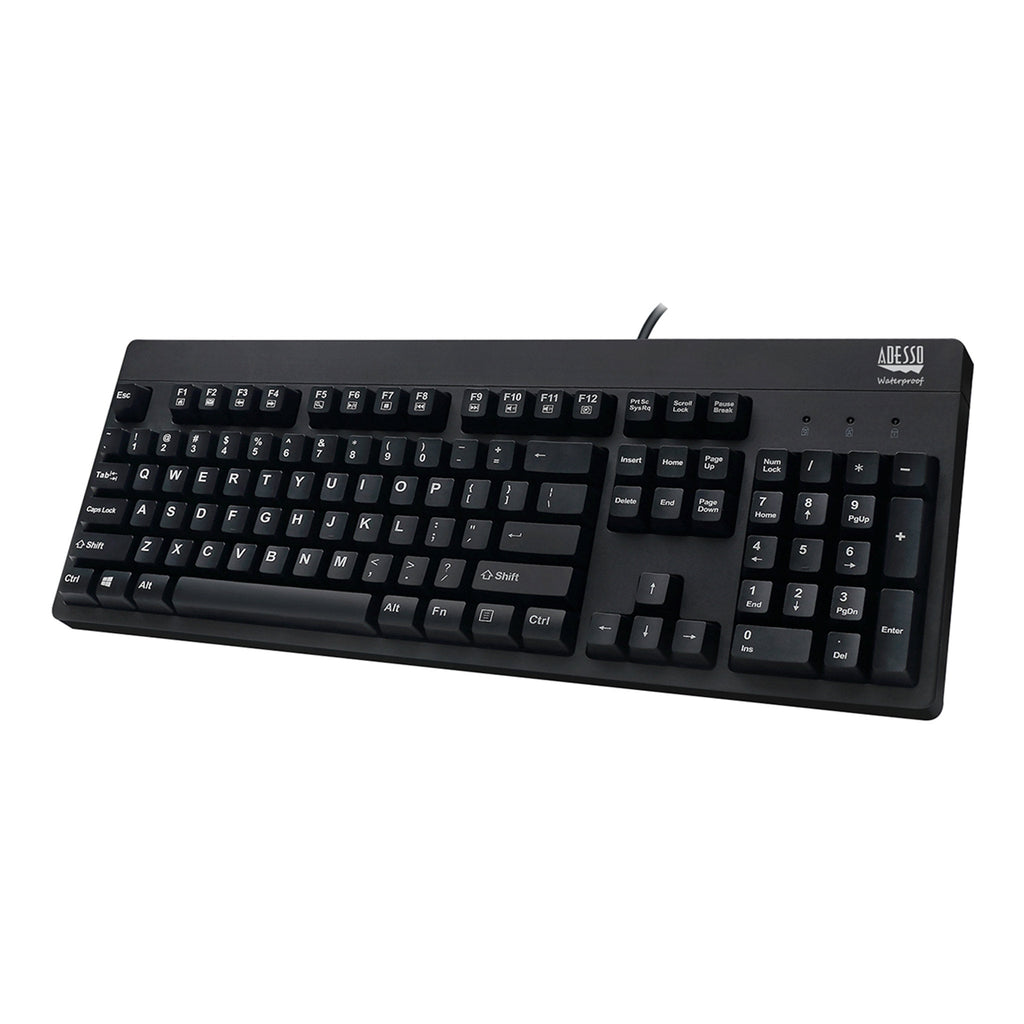 Adesso AKB-630UB EasyTouch 630UB Antimicrobial Waterproof Keyboard