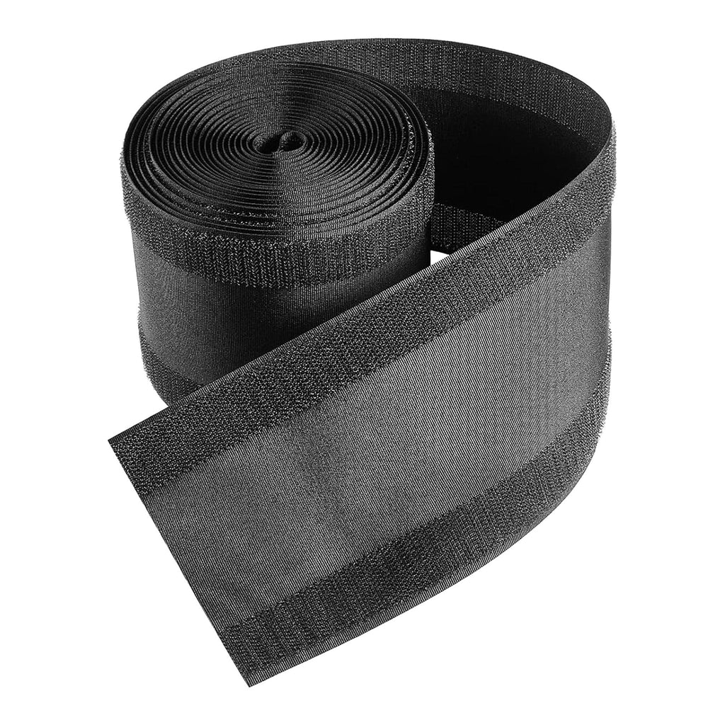 Altex Preferred MFG 1-Roll Velcro Cable Floor Protector for Carpet - 4in x 15ft - Black