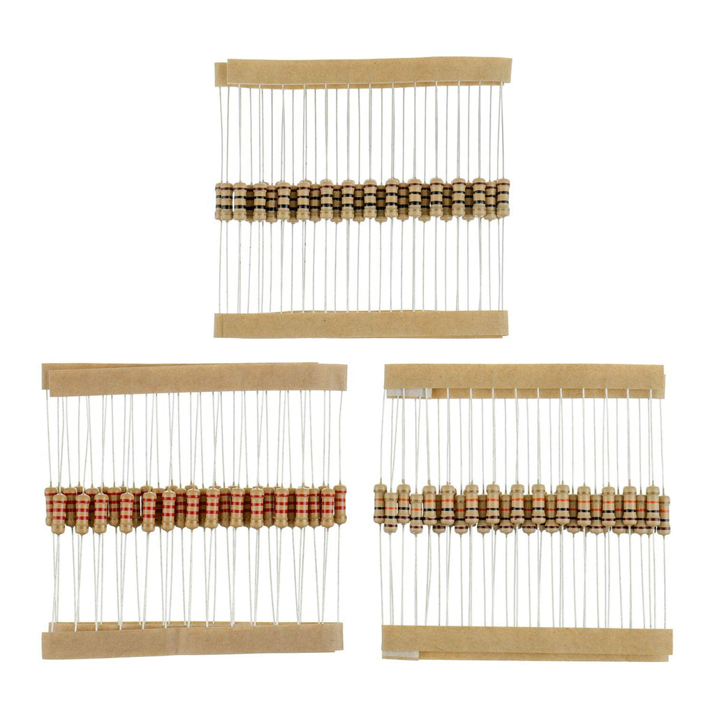 Altex Preferred MFG 1000-Piece 25 Value 1/4W Carbon Film Resistor Assortment Kit