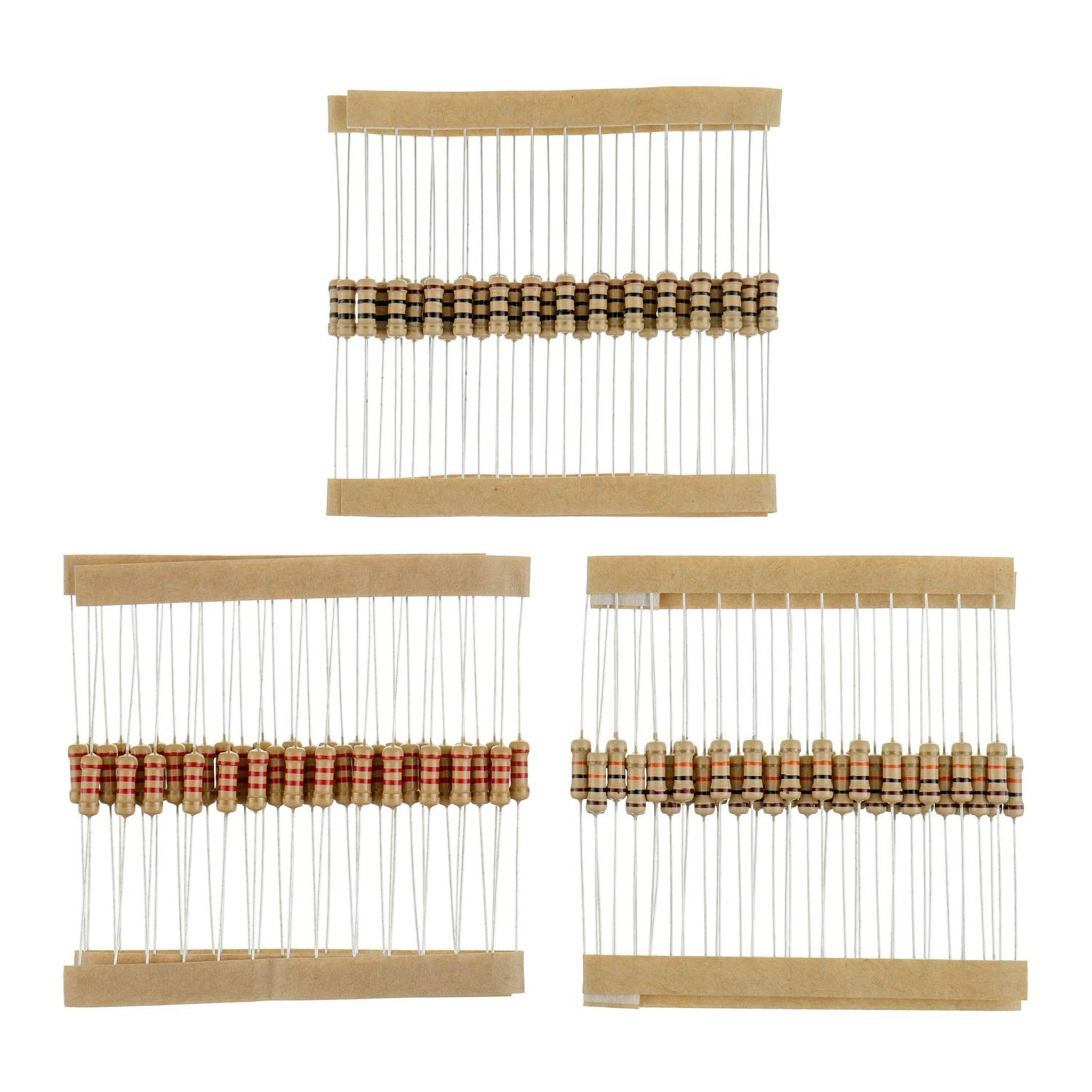 Altex Preferred MFG 1000-Piece 25 Value 1/4W Carbon Film Resistor Assortment Kit