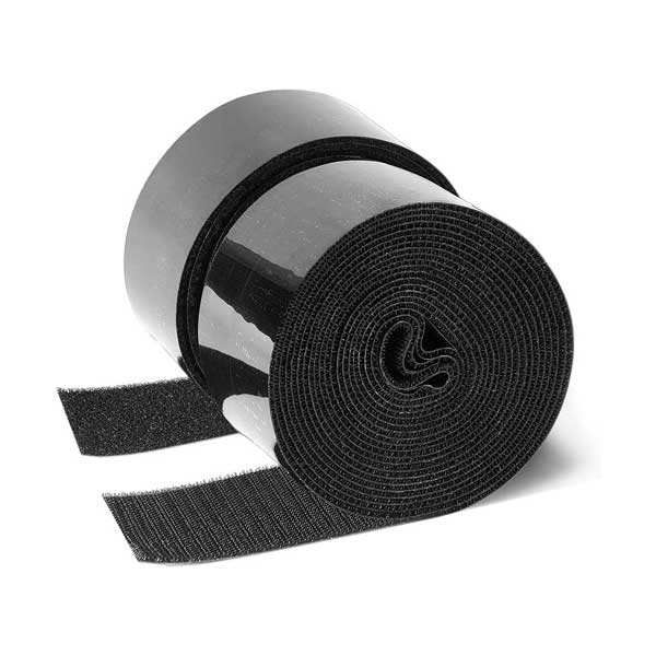 Altex Preferred MFG 2-Inch 5-Yards Heavy Duty Adhesive Hook and Loop Tape - Black