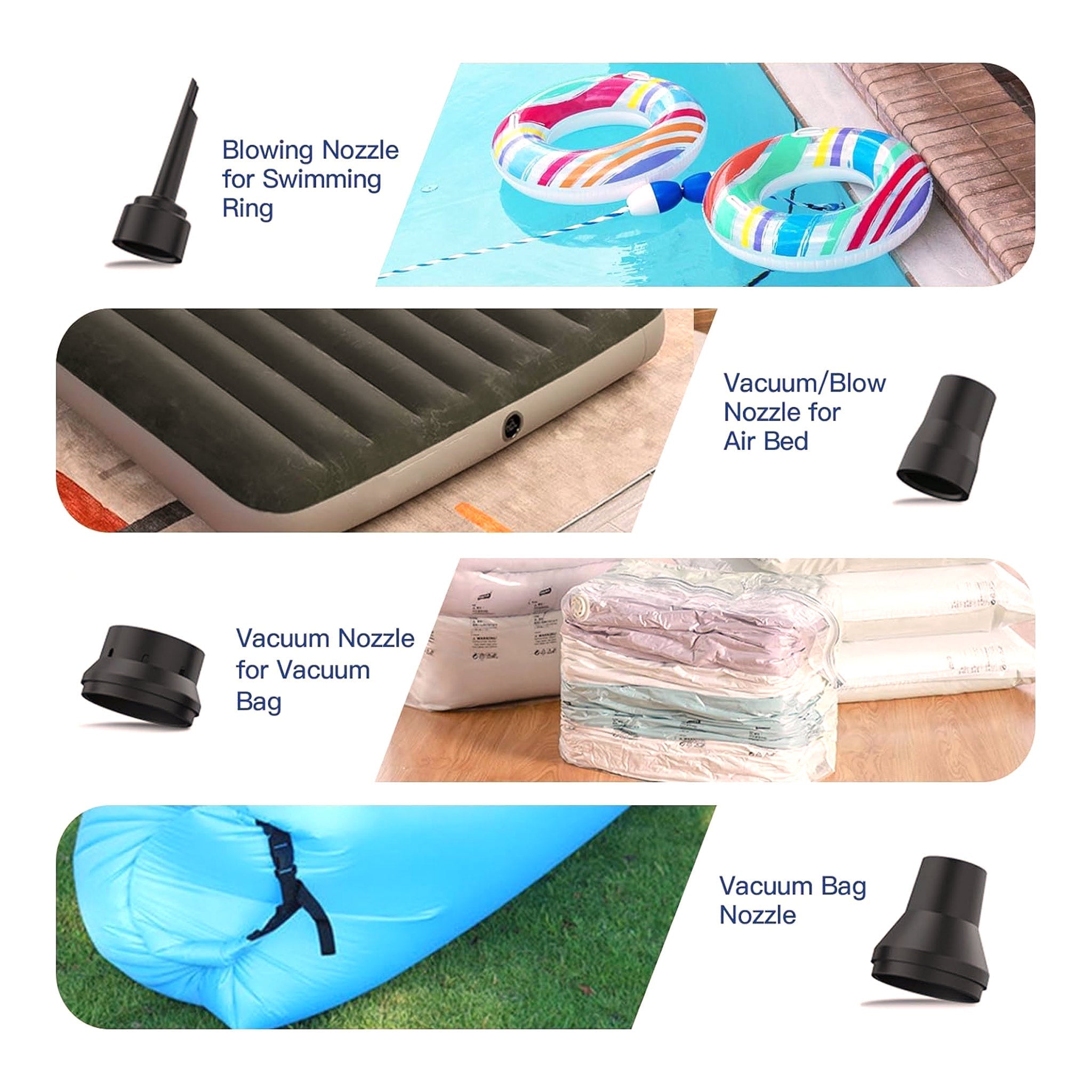 Altex Preferred MFG 3-Gear 100K RPM Rechargeable Compressed Air Duster - 6000mAh