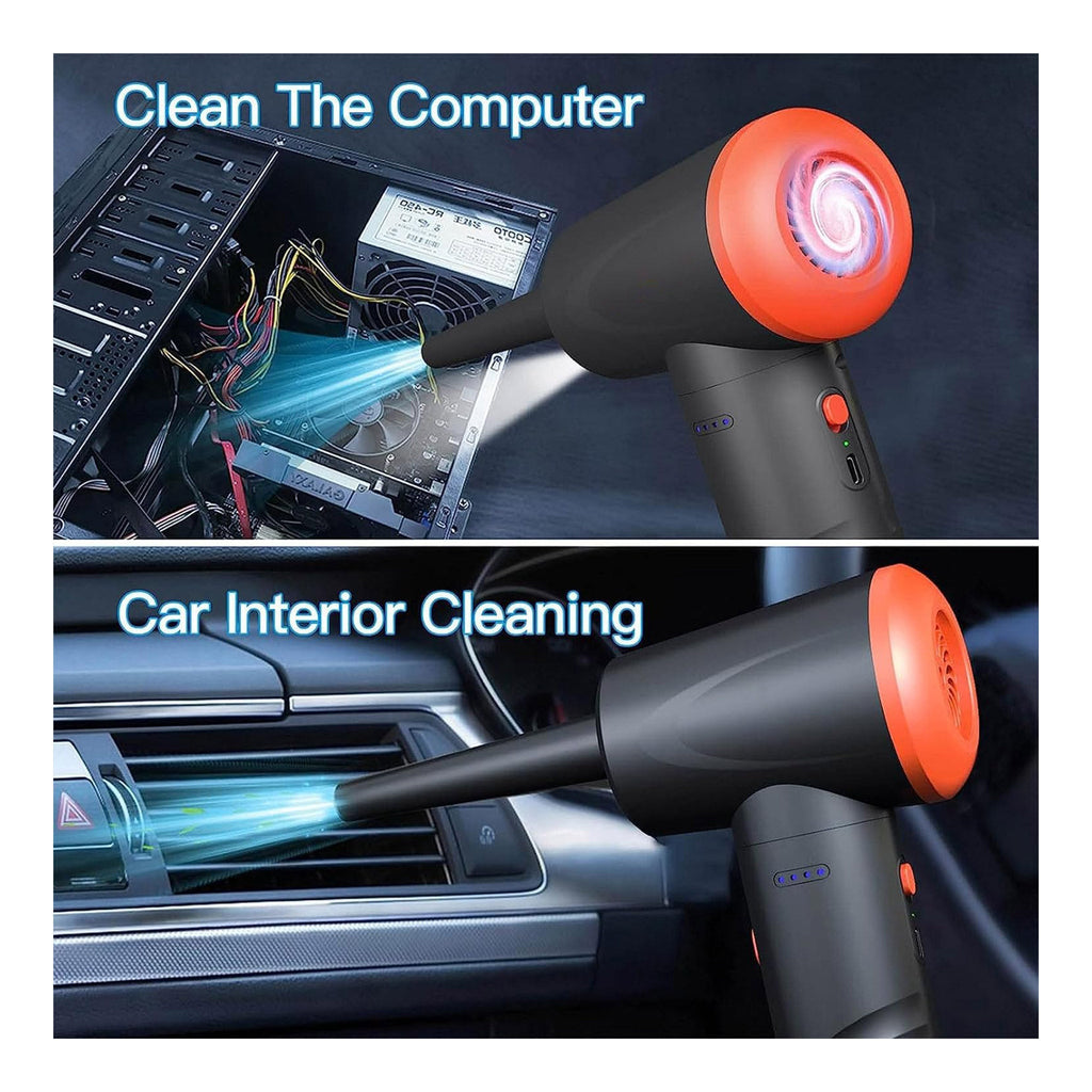 Altex Preferred MFG 3-Gear 100K RPM Rechargeable Compressed Air Duster - 6000mAh