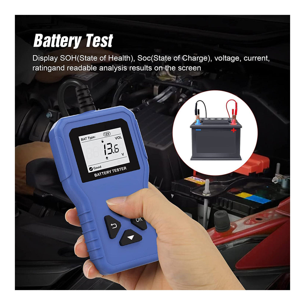 Altex Preferred MFG 3-in-1 6V/12V/24V Digital Battery Tester Analyzer
