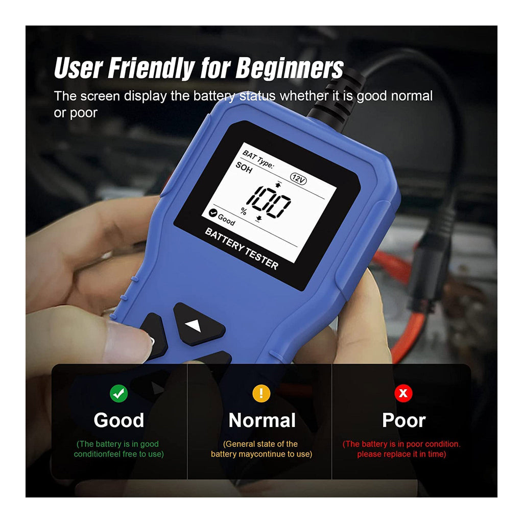 Altex Preferred MFG 3-in-1 6V/12V/24V Digital Battery Tester Analyzer
