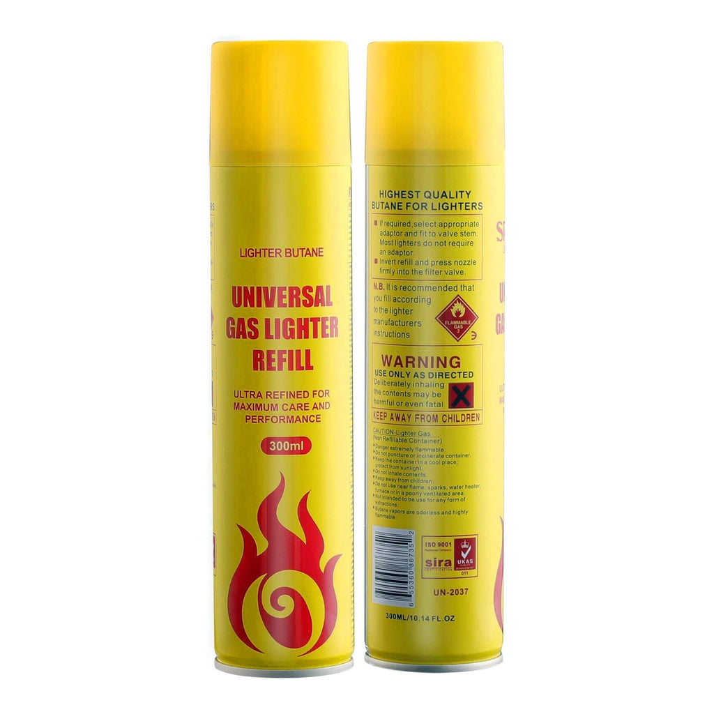 Altex Preferred MFG 300ml 10.14oz Ultra Refined Universal Gas Lighter Premium Butane