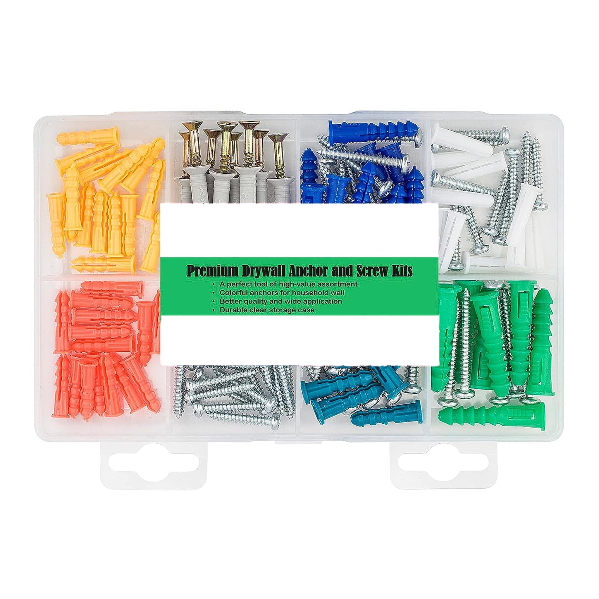 Altex Preferred MFG CO039 144-Piece Drywall Anchor Kit with Screws
