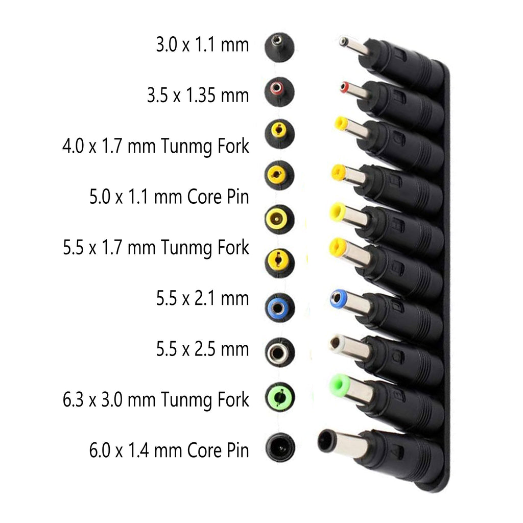 Altex Preferred MFG DCPLUGKIT-34 34-Piece Universal DC Connectors Plug Kit DC Power Adapter Connector - 5.5 x 2.1mm Female Base
