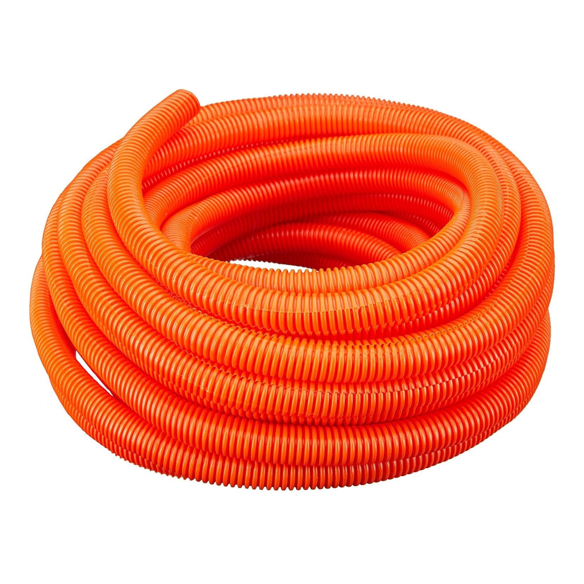 Altex Preferred MFG Corrugated Orange Wire Loom Tubing - 1" I.D. / 100' Roll