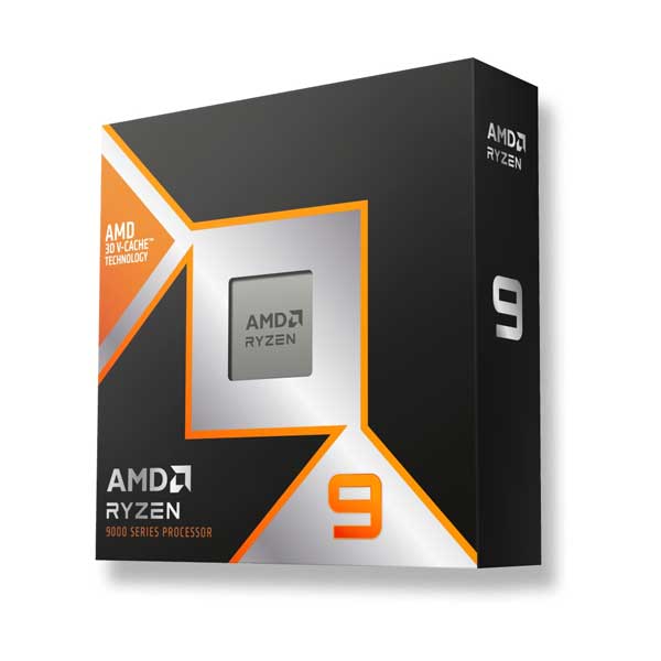 AMD AMD Ryzen 9 9950X3D 4.3GHz 16-Core Gaming and Content Creation Processor (100-100000719WOF)