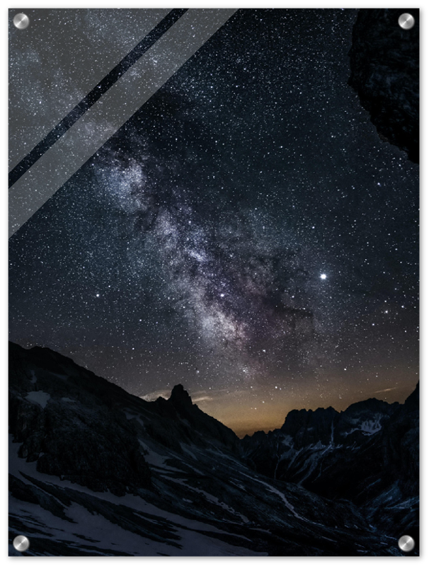 Astro Mountains - Print