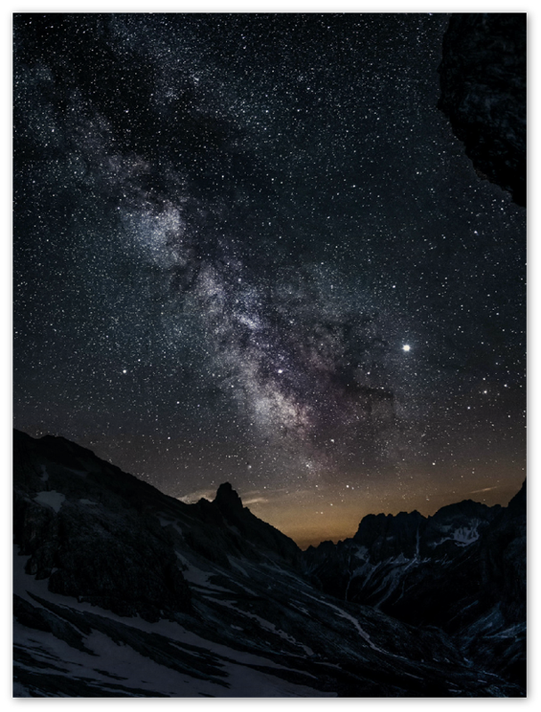 Astro Mountains - Print