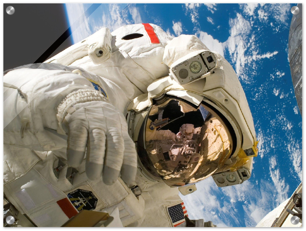 Astronaut Floating - Print