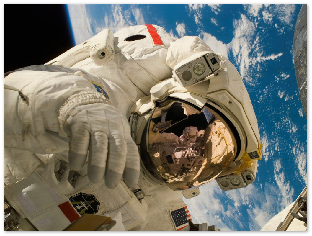 Astronaut Floating - Print