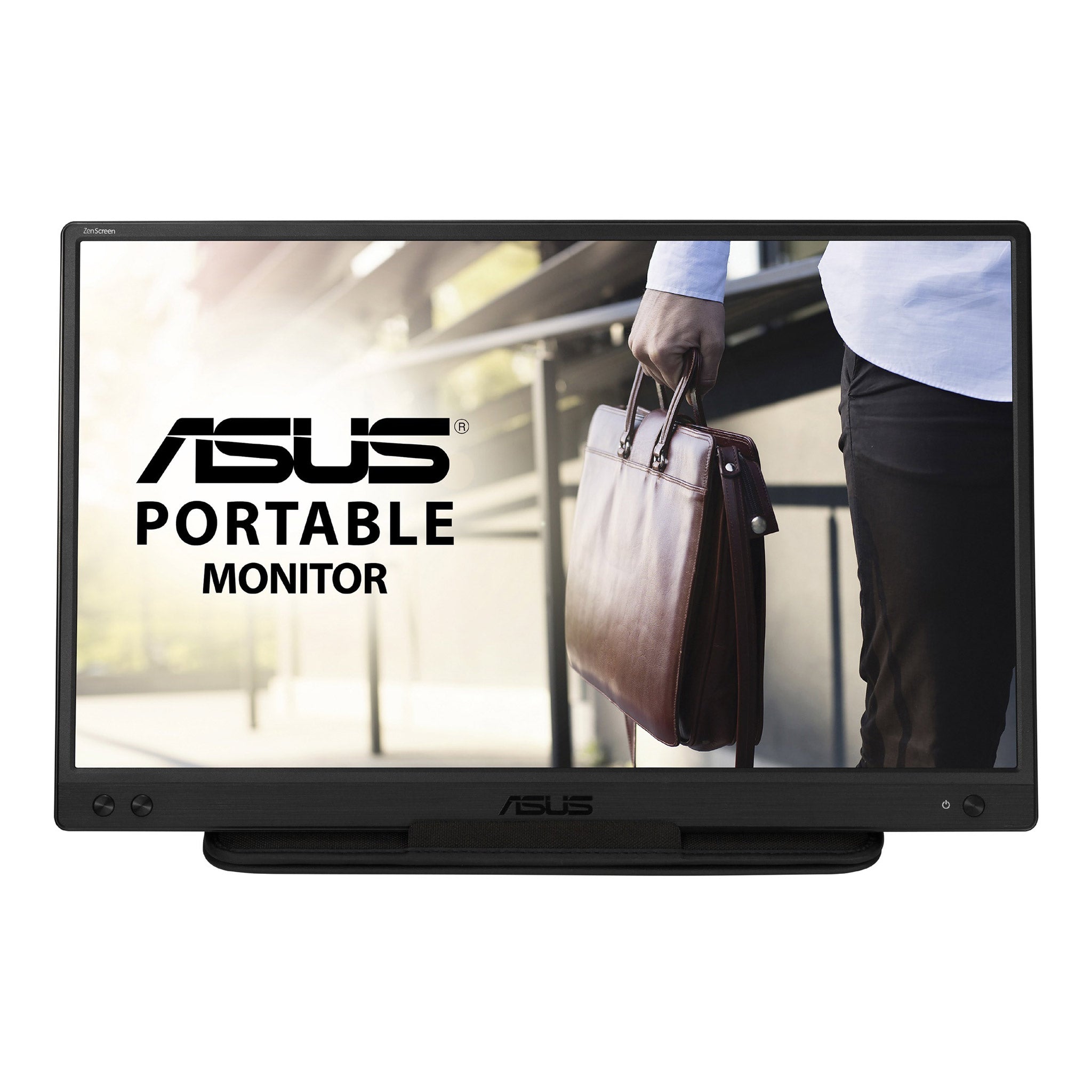 ASUS MB166C 16" Full HD ZenScreen Widescreen LCD USB-C Monitor - Black