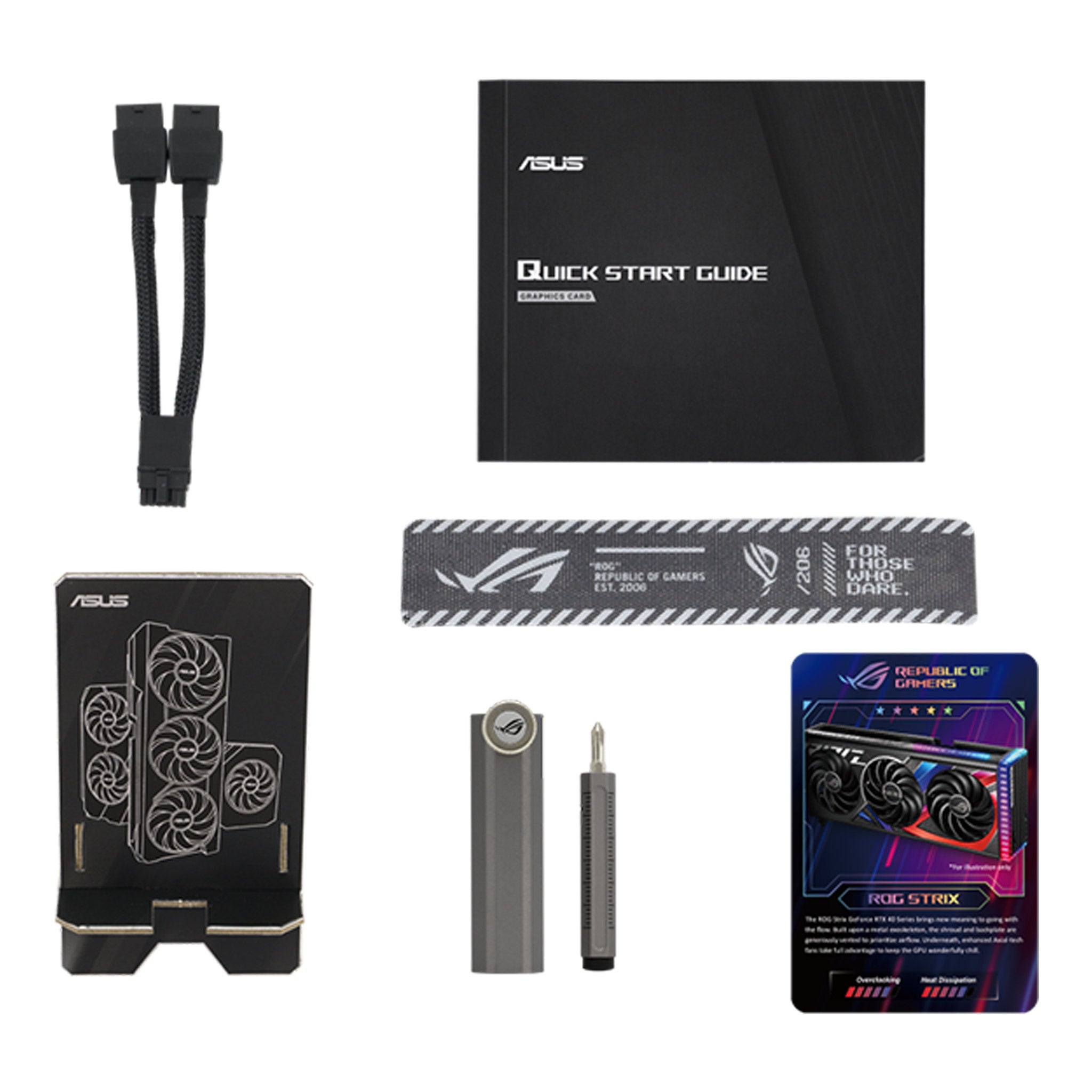 ASUS ROG-STRIX-RTX4070-12G-GAMING ROG Strix GeForce RTX 4070 12GB GDDR6X Graphics Card