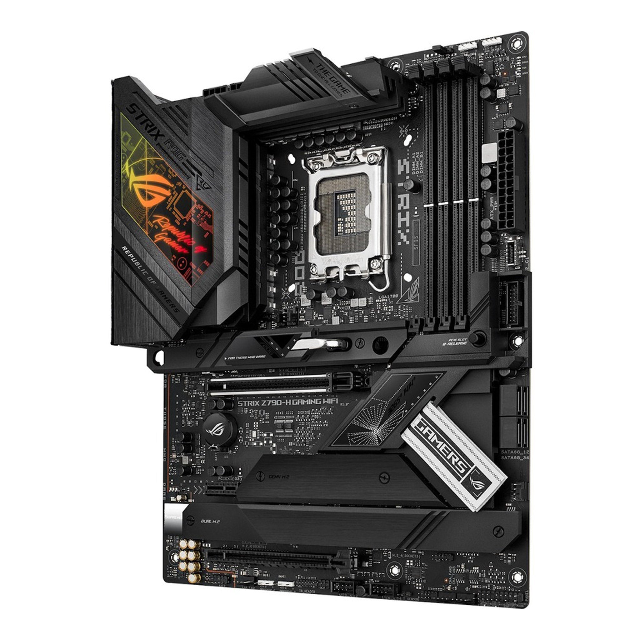 ASUS ROG Strix Z790-H GAMING WIFI 6E LGA1700 Gaming Desktop ATX Motherboard