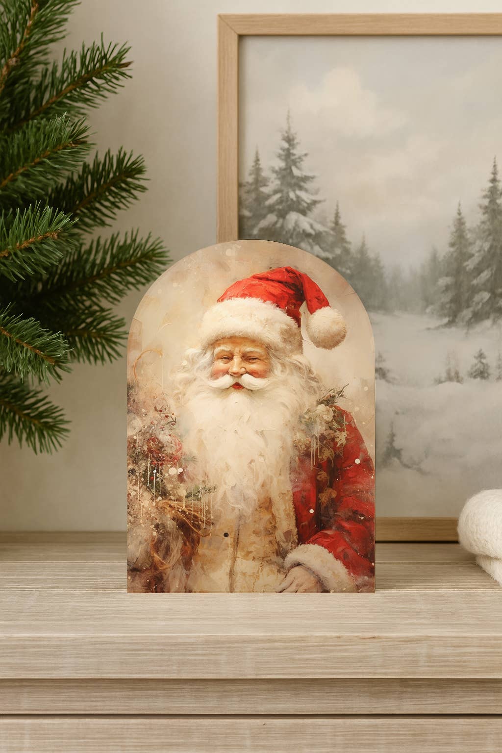 Vintage Santa Claus Arch