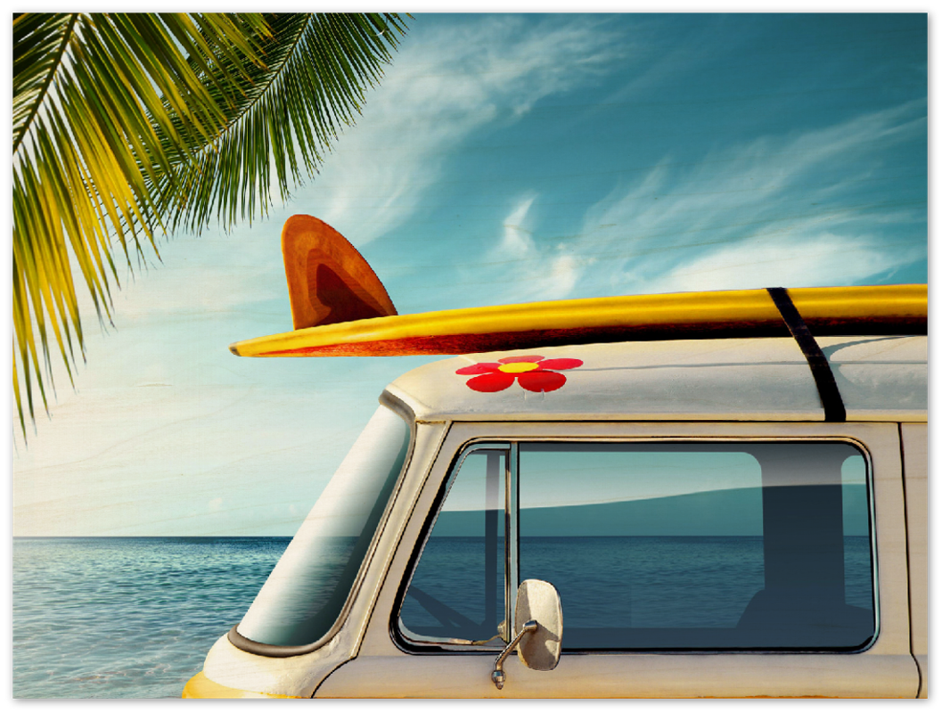 Beach Van - Print