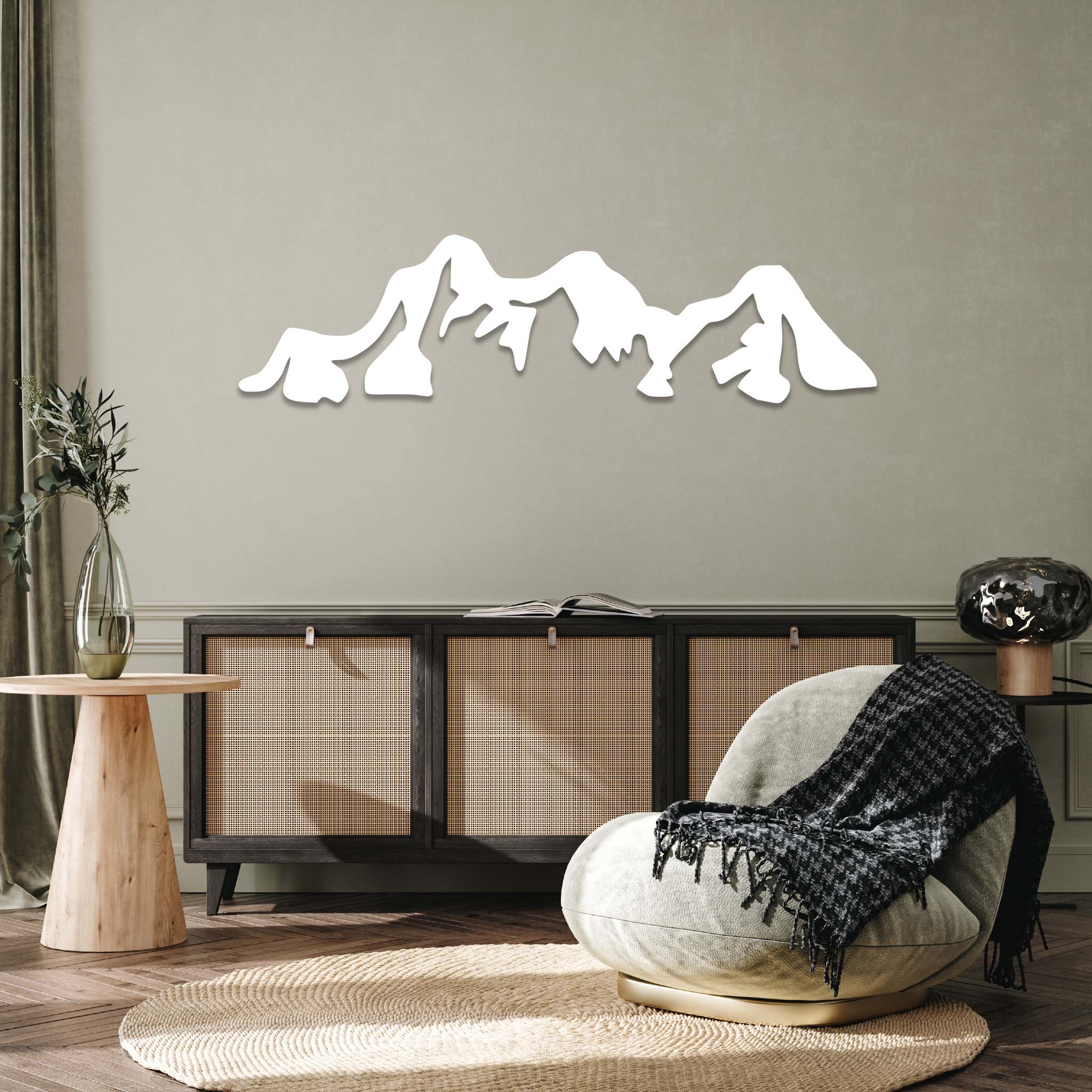 Blue Ridge Mountains - Metal Wall Art