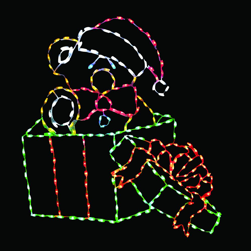 LED Toy Bear in Gift Box