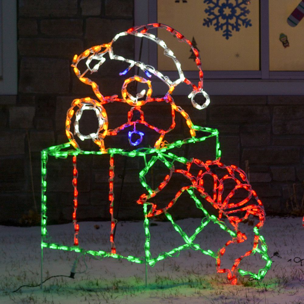 LED Toy Bear in Gift Box