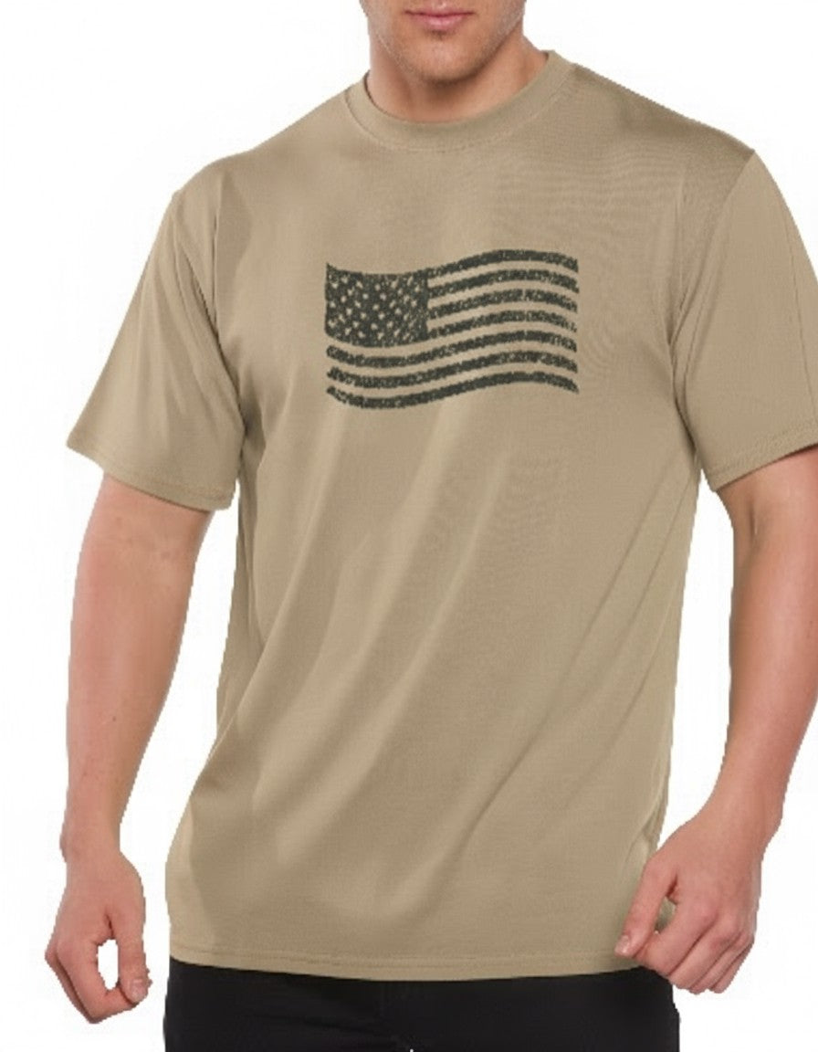 American Flag Men's  Short Sleeve Graphic T-Shirt