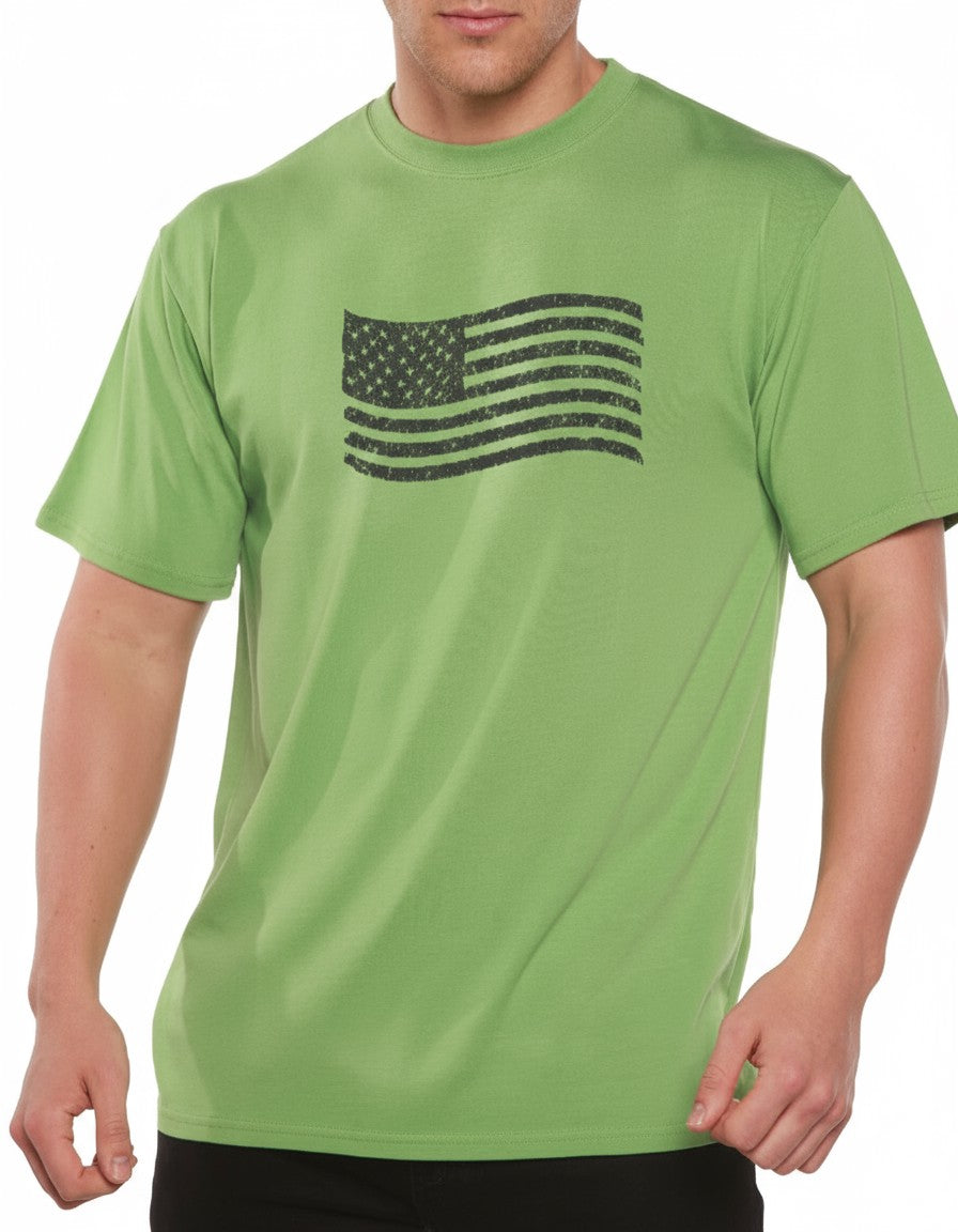 American Flag Men's  Short Sleeve Graphic T-Shirt