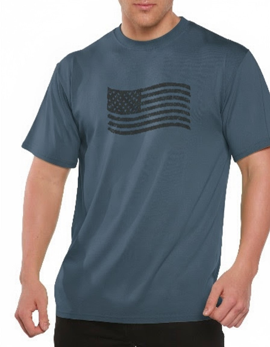 American Flag Men's  Short Sleeve Graphic T-Shirt