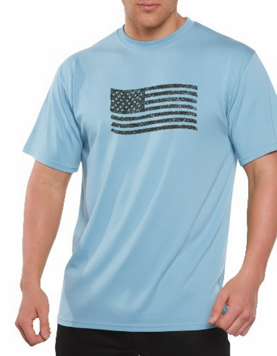 American Flag Men's  Short Sleeve Graphic T-Shirt