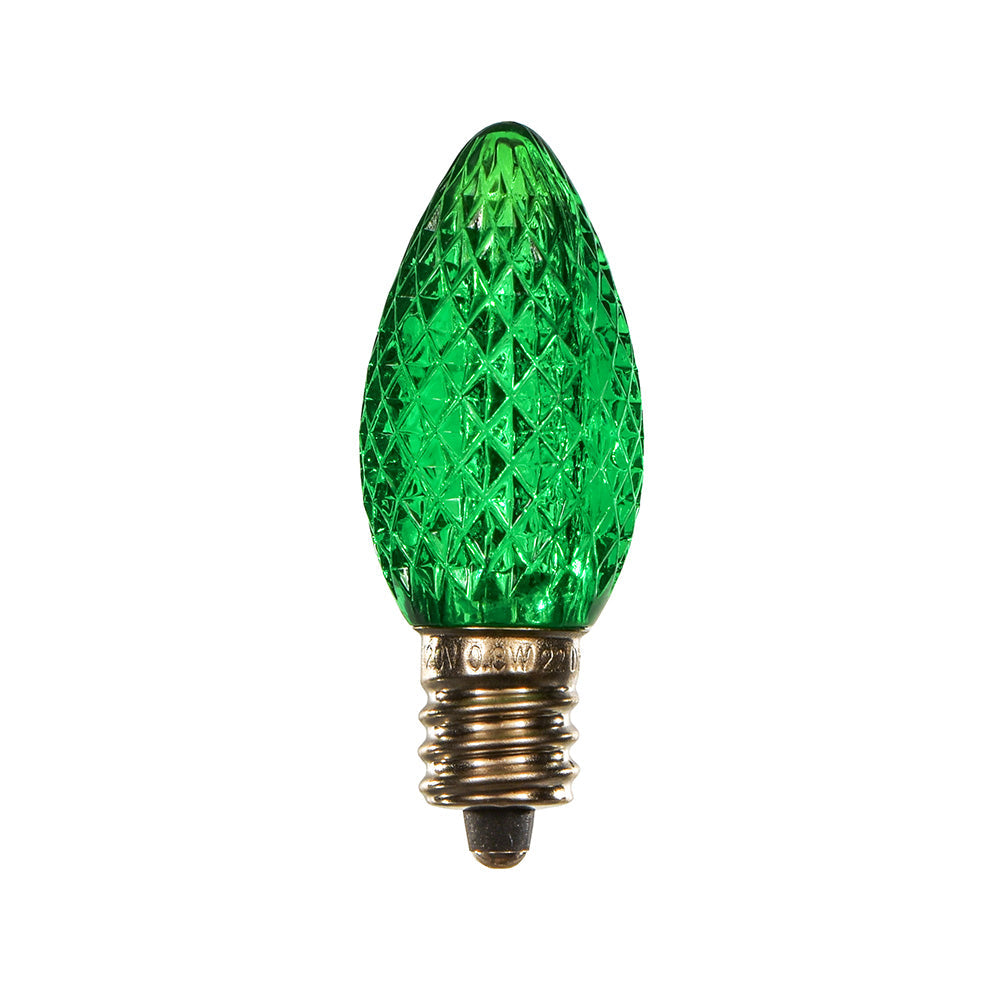 LED C7 Bulb - Faceted