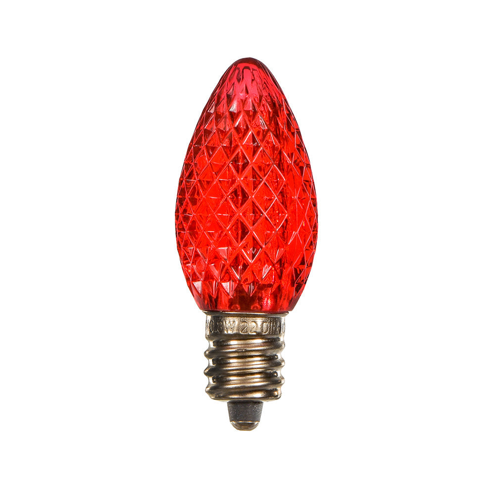 LED C7 Bulb - Faceted