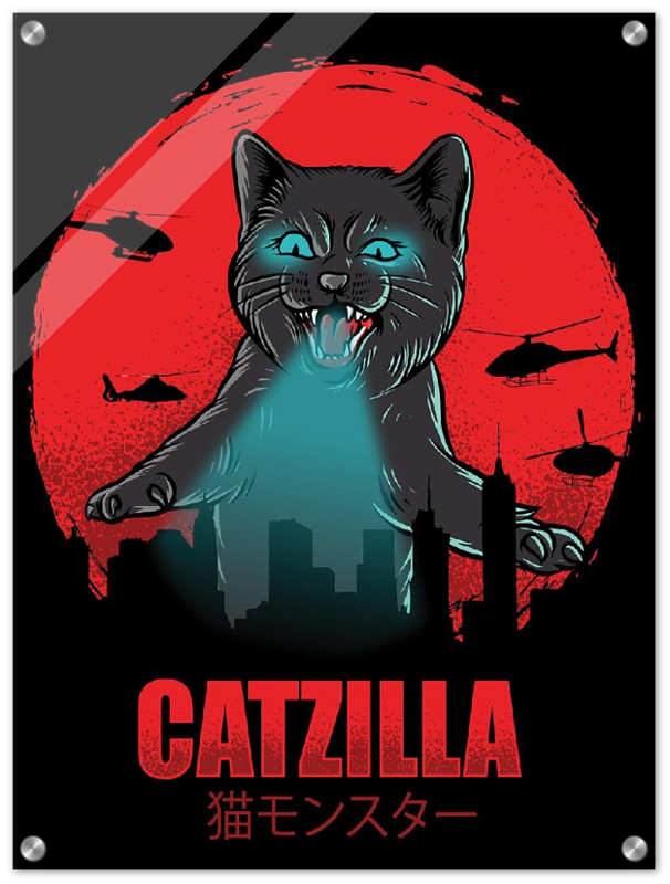 Catzilla - Print