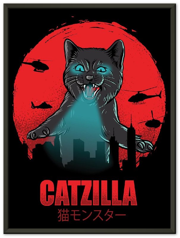 Catzilla - Print