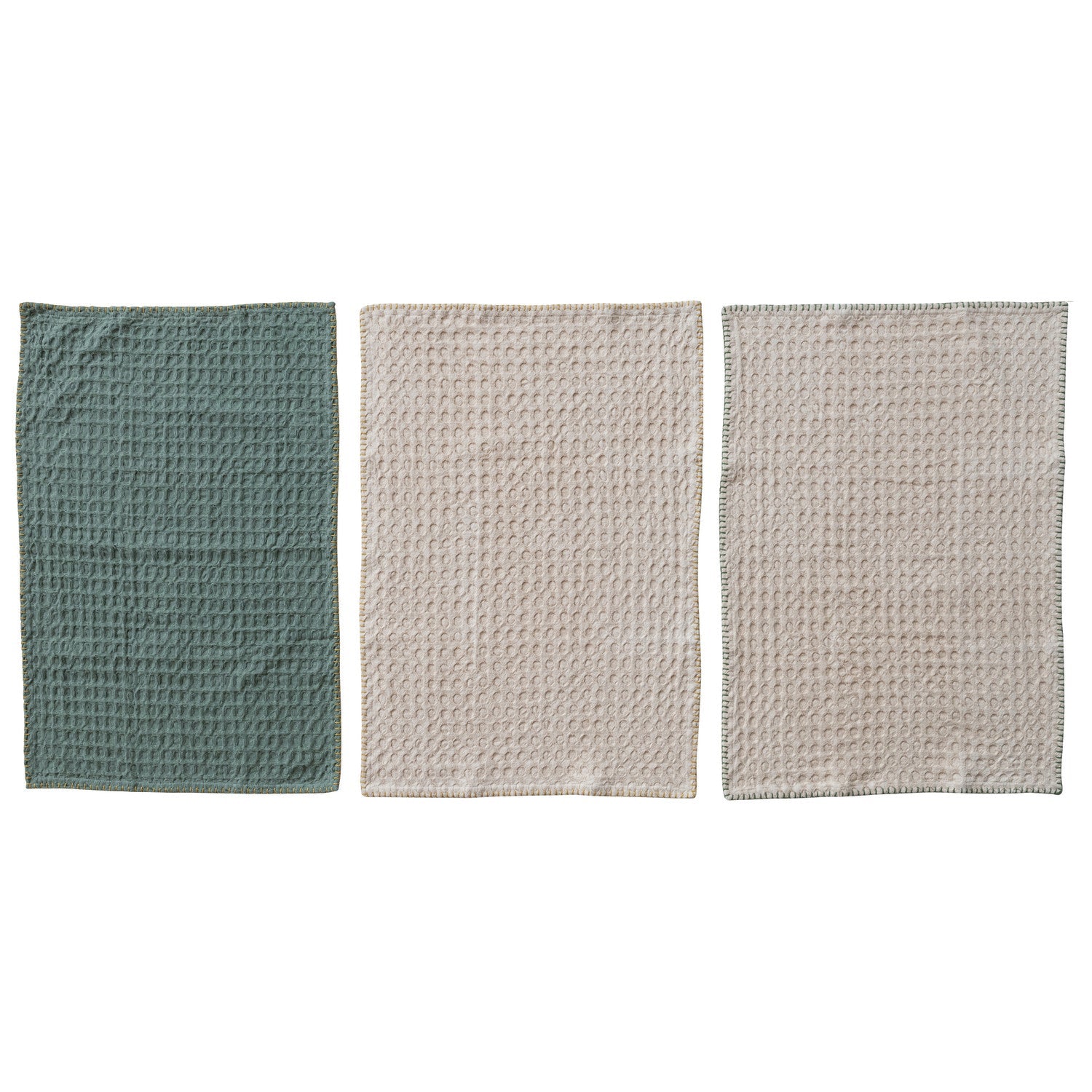 Waffle Weave Tea Towels