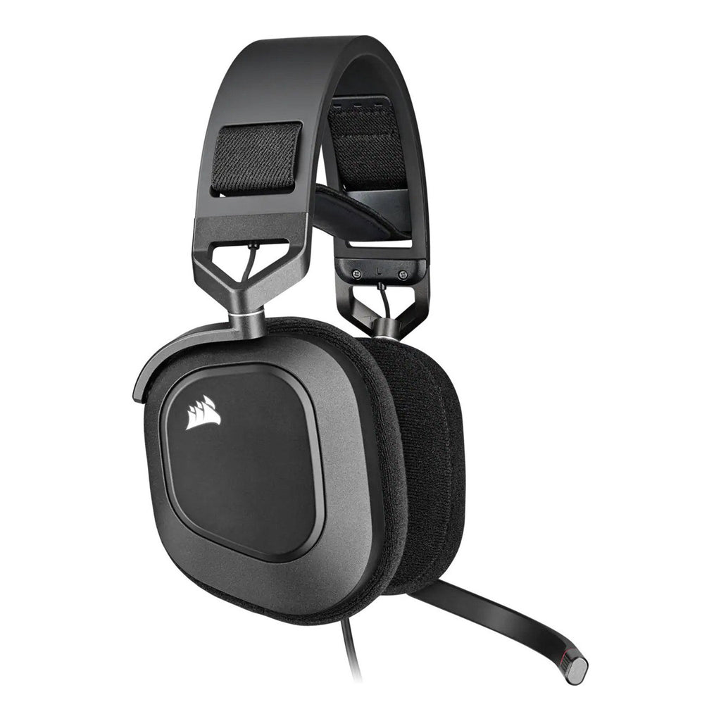 Corsair CA-9011237-NA HS80 RGB USB Wired 7.1 Gaming Headset - Carbon Black