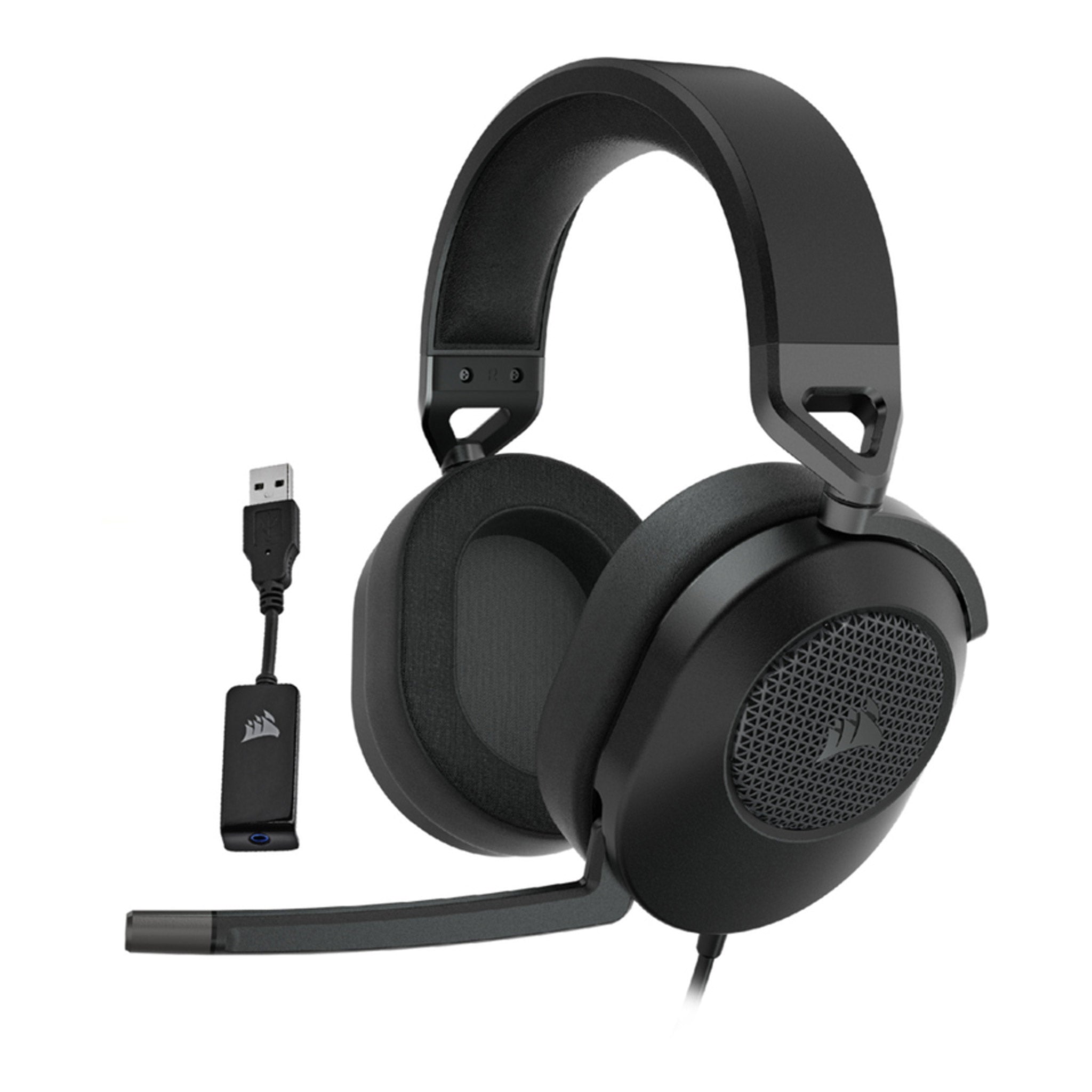 Corsair CA-9011270-NA HS65 7.1 Surround Wired Gaming Headset - Carbon Black