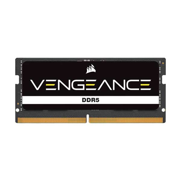CORSAIR VENGEANCE 16GB DDR5 4800MHz CL40 1.1V SODIMM Memory Module (CMSX16GX5M1A4800C40)
