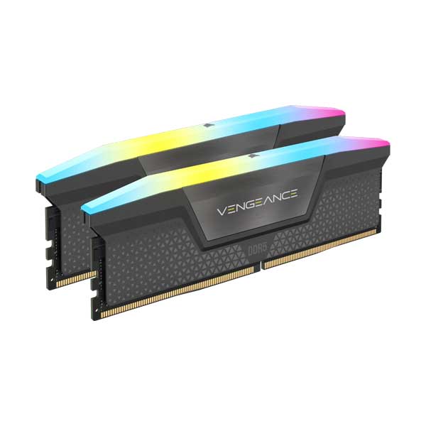 CORSAIR VENGEANCE 32GB (2x16GB) DDR5 6000MHz Memory Kit — Black (CMK32GX5M2B6000C30)