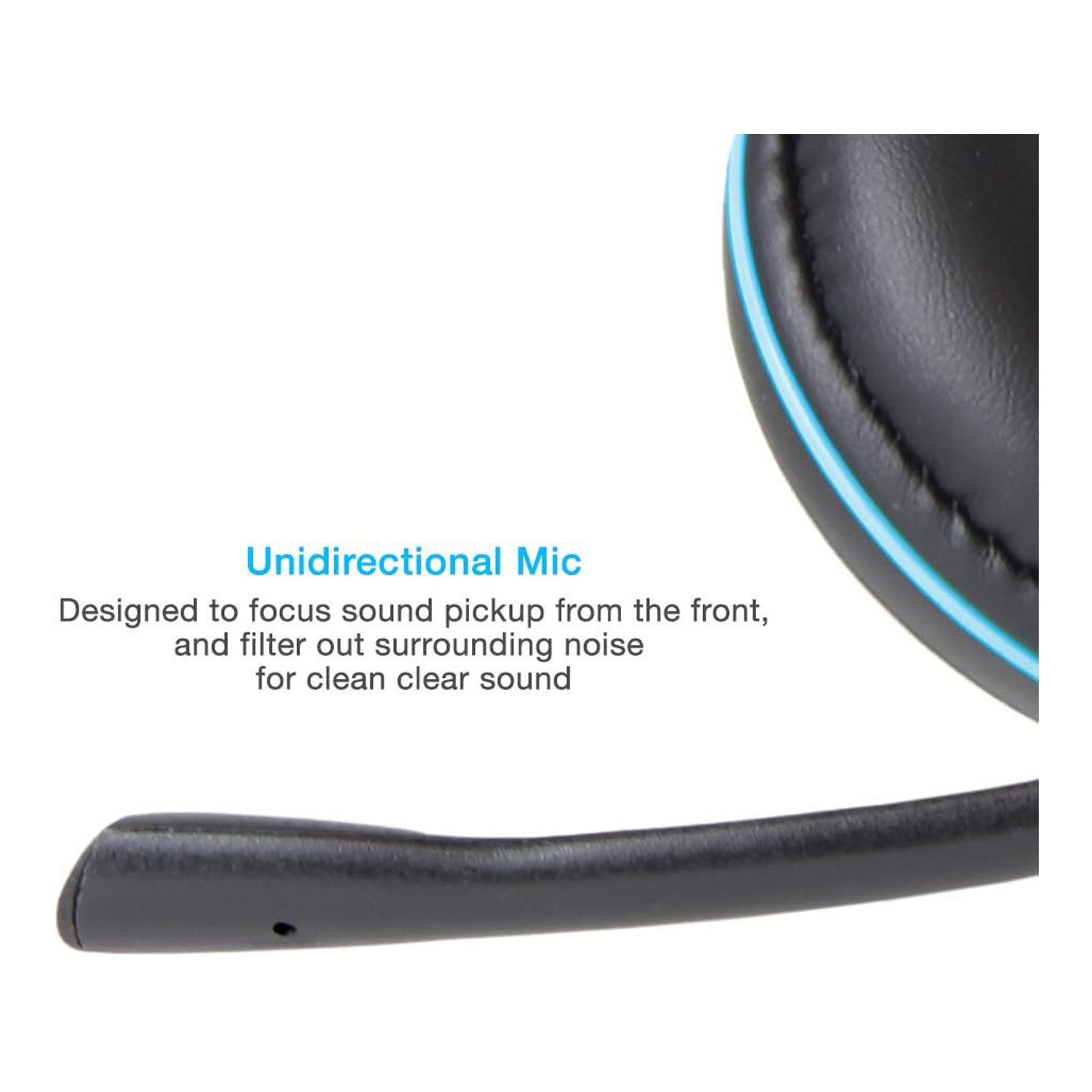 Cyber Acoustics AC-5008 USB Stereo Headset - Black