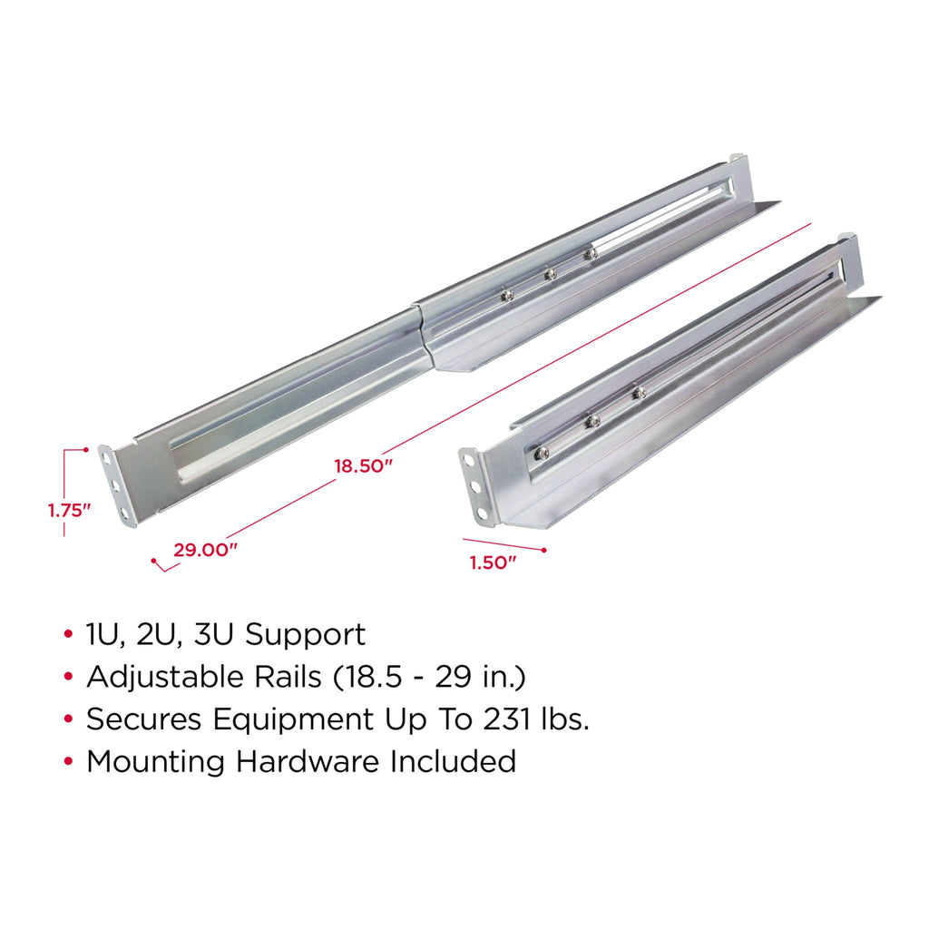 CyberPower 4POSTRAIL 4-Post Universal Rackmount Rail Kit