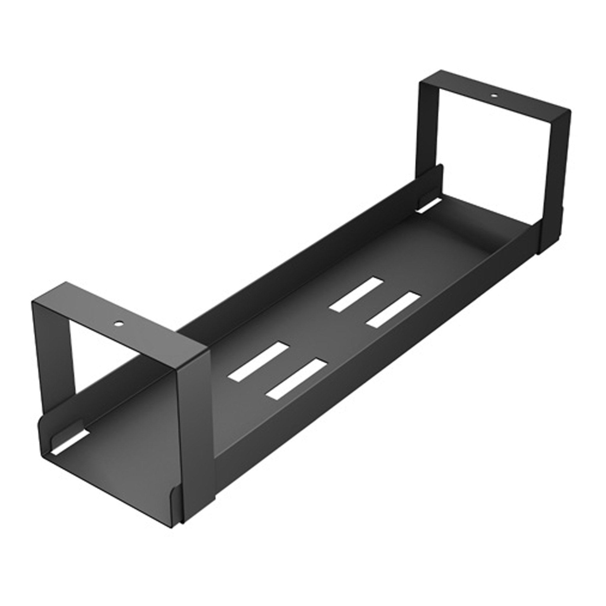D-Line 17197 Under Desk Cable Organizer Management Tray - Black